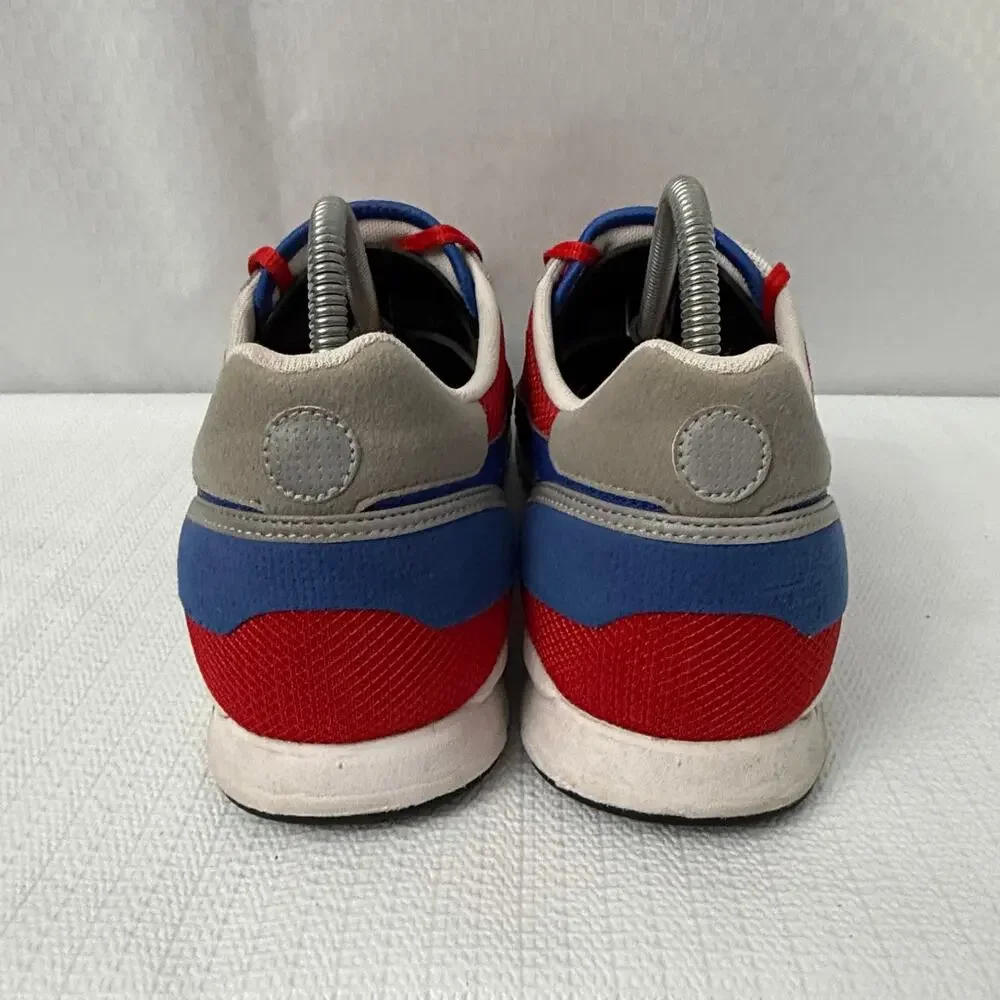 Onitsuka Tiger Metro Nomad Shoes Mens Size 12 Red Blue Gray Athletic Sneakers
